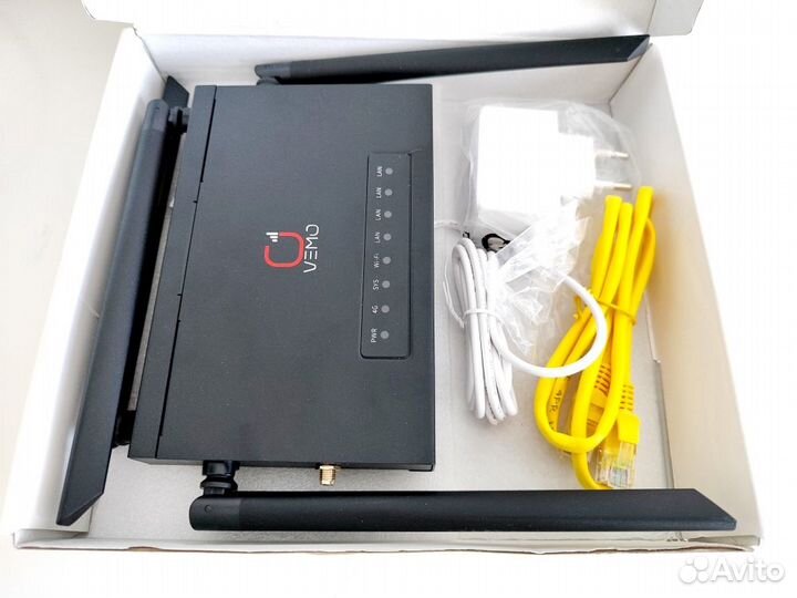 Прошитый wifi роутер vemo B628 LTE 4G 3G SMART