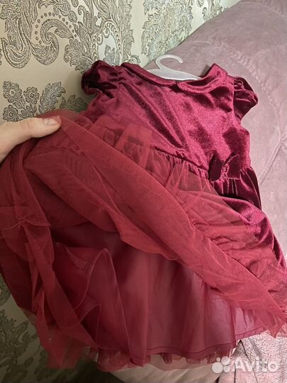Платье для девочки 86