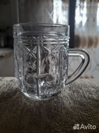 Винтаж.Хрусталь пивная кружка