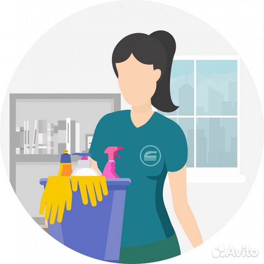 Уборщик служебных помещений