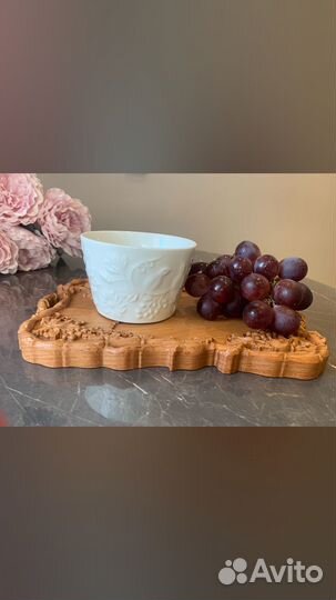Поднос деревянный