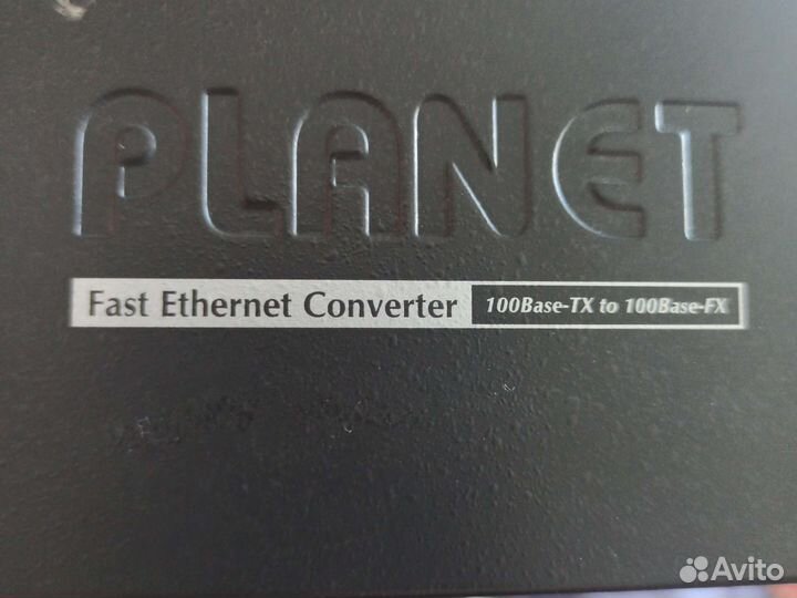 Медиаконвертер Planet 10/100Base-TX to 100Base-FX