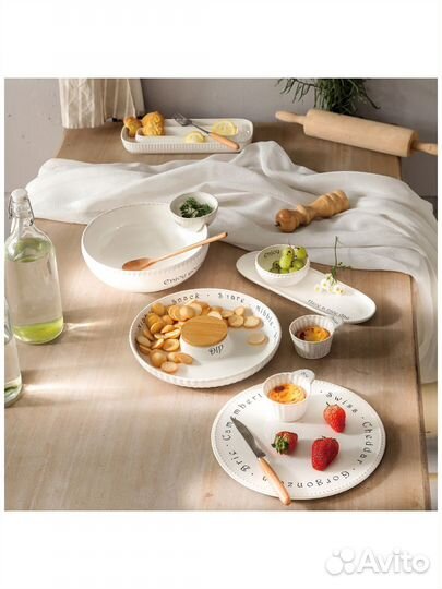 Блюдо для подачи овальное soul kitchen Lefard 30x9