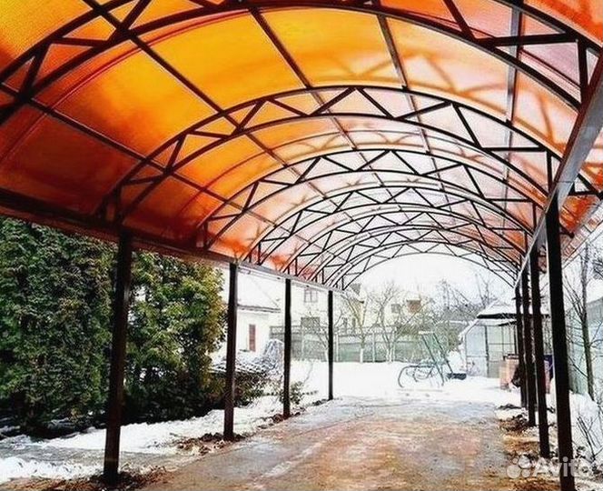 Навесы из поликарбоната