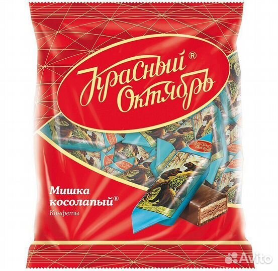 Конфеты мишка косолапый 200г