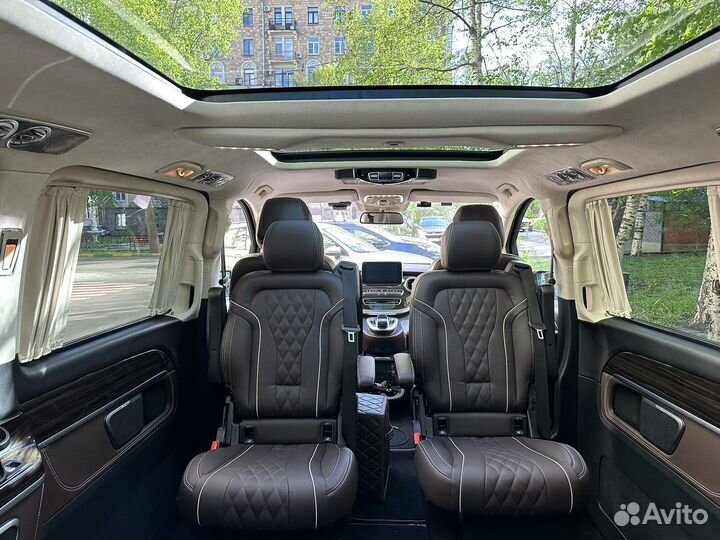 Аренда минивэн Мерседес V-class с водителем