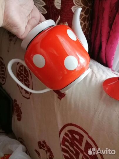 Заварочный чайник и чашка. СССР