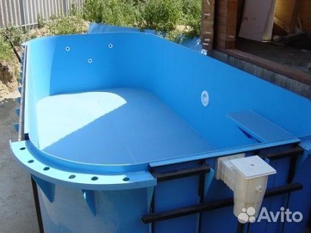 Пластиковый бассейн