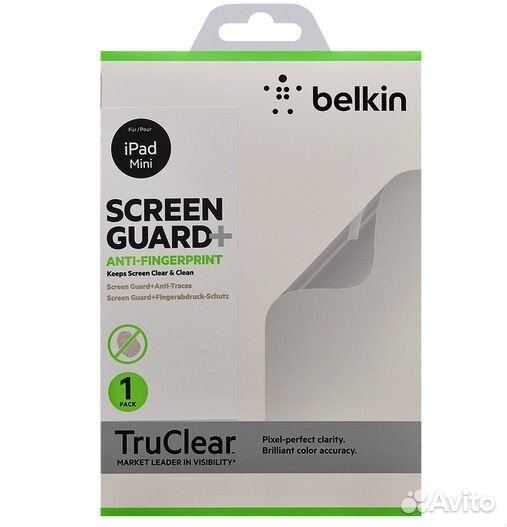Защитная пленка для iPad mini Belkin anti-fingerp