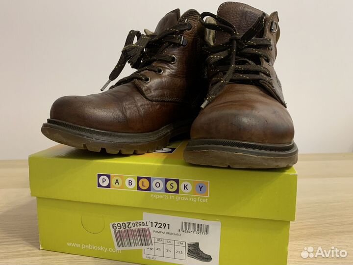 Ботинки для мальчика 36