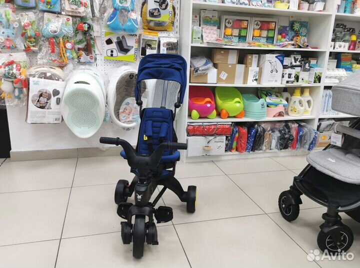 Складной велосипед Doona Liki Trike S3, Royal Blue