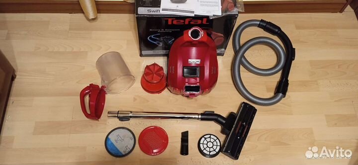 Пылесос безмешковый Tefal 2022 года выпуска