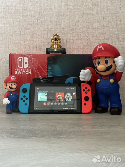 Прошитая Nintendo Switch V2 Zelda RDR 21 игра