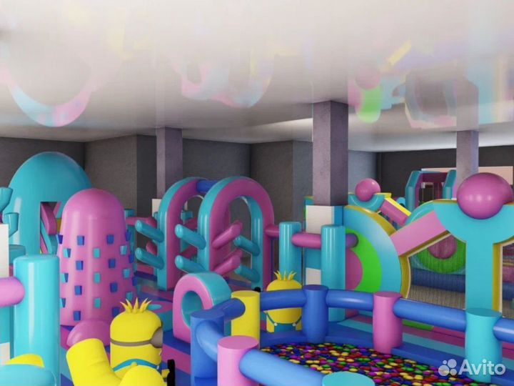 Батутный комплекс / Надувной парк