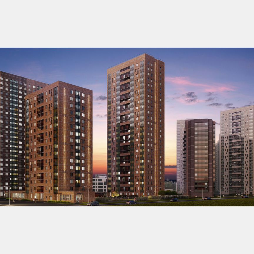1-к. квартира, 41 м², 22/27 эт.