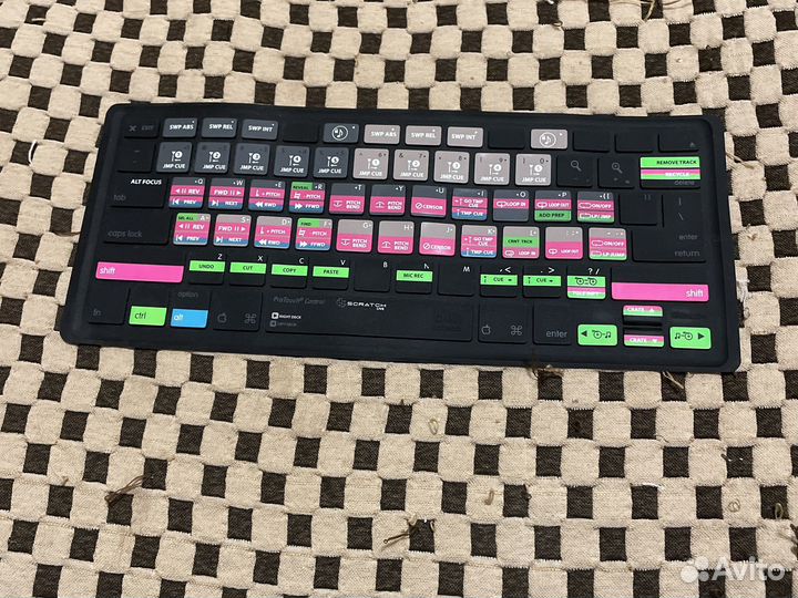 Накладка на клавиатуру macbook под serato