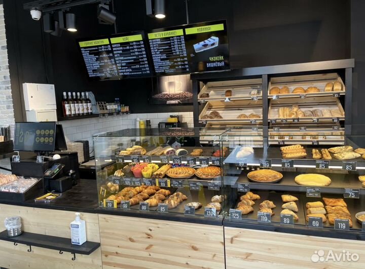 Продавец кассир в пекарню