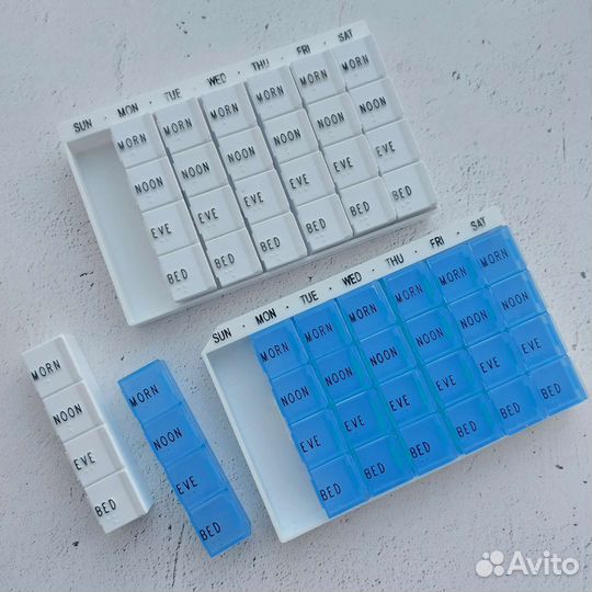 Таблетницы iherb комплект из 2шт