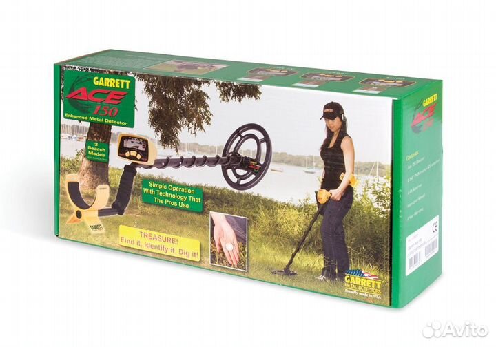 Металлоискатель garrett ace 150 купить с гарантией