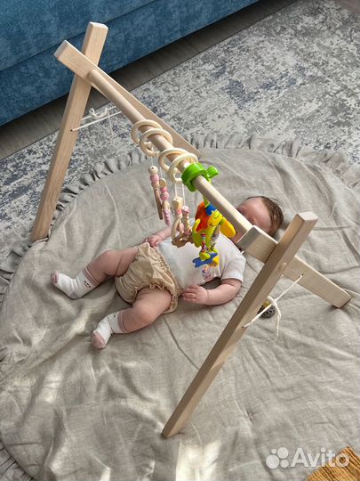 Тренажер монтессори с подвесами