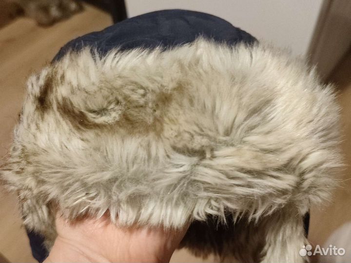 Шапка зимняя ушанка hm 53-55см