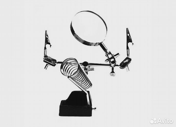 Лупа настольная Треть рука 3x увеличение, 62 мм