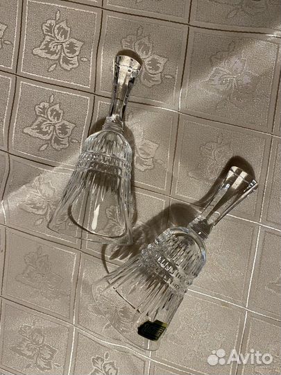 Рюмка штрафная/ колокольчик/хрусталь бокал