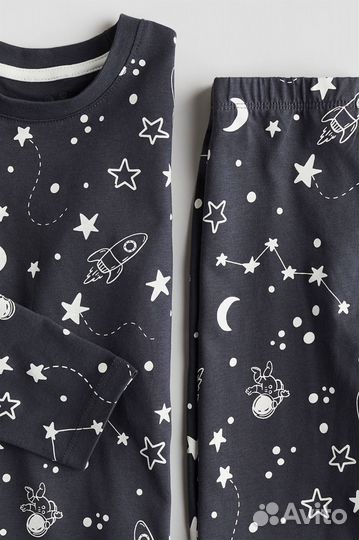 Пижама для мальчика hm 110/116 122/128