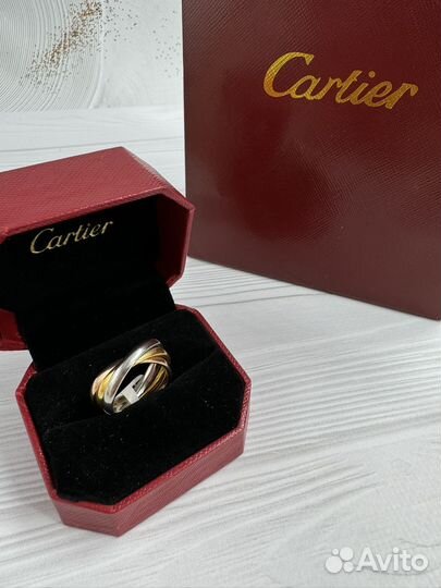 Cartier trinity кольцо