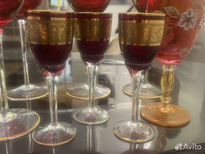 Фужеры для шампанского богемия