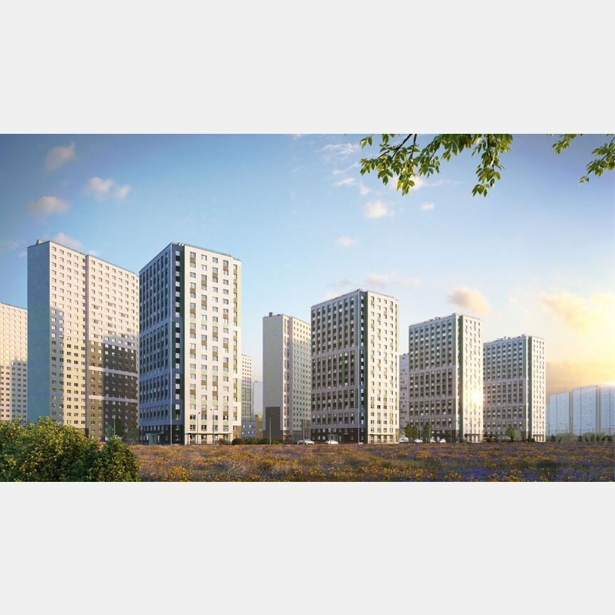 1-к. квартира, 36,1 м², 20/20 эт.