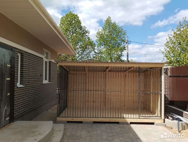 Вольер для собак уличный