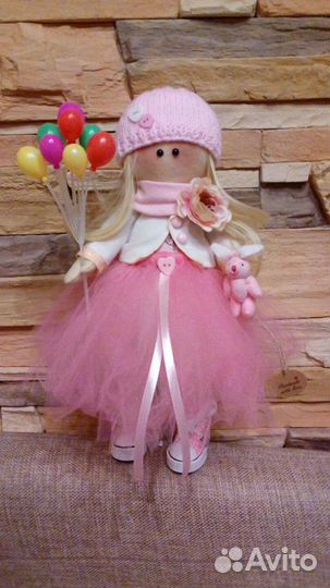 Интерьерная кукла ручной работы