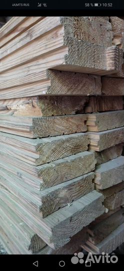 Доска половая шпунтованная