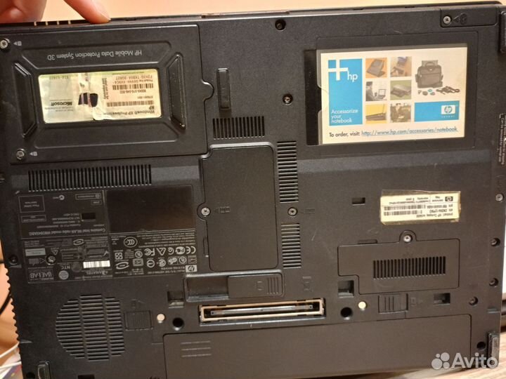 Ноутбук hp compaq nc6400