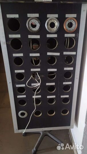 Ящик-квадратный с подсветкой на колесиках