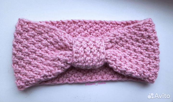 Повязка на голову ручной работы