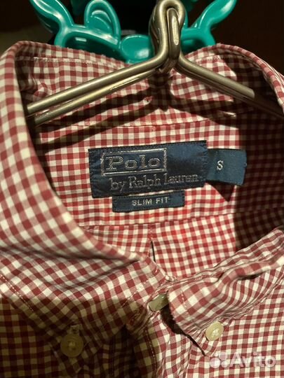 Ralph lauren рубашка в клетку оригинал