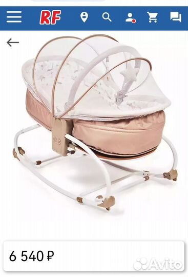 Шезлонг для новорожденных электрический