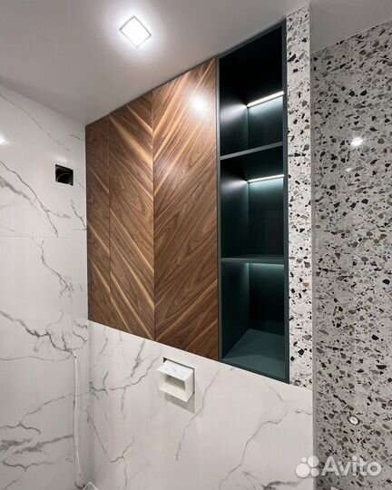 Тумба в ванную и шкаф