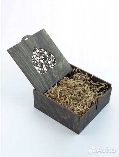 Коробка Подарочная деревянная
