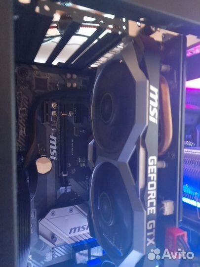 Видеокарта 1660 msi ventus XS 6 Gb OC