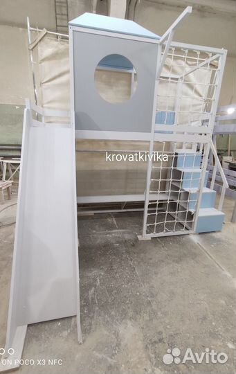 Детская кровать чердак - комплекс