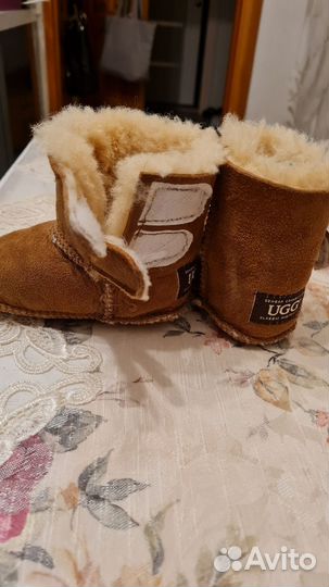 Угги детские по подошве 14см