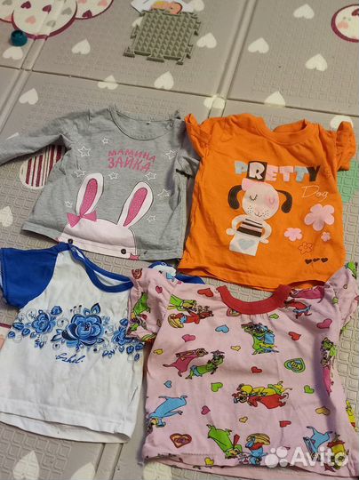 Детские вещи пакетом на девочку 62-68
