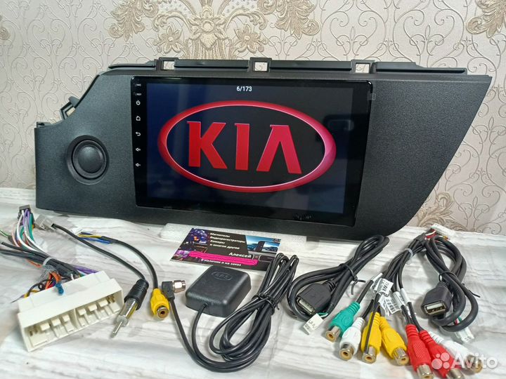 Магнитола Kia Rio 4 X-line андроид новая