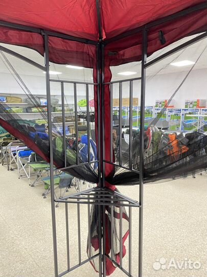 Шатер садовый XF-798 с сеткой 360х300х275см