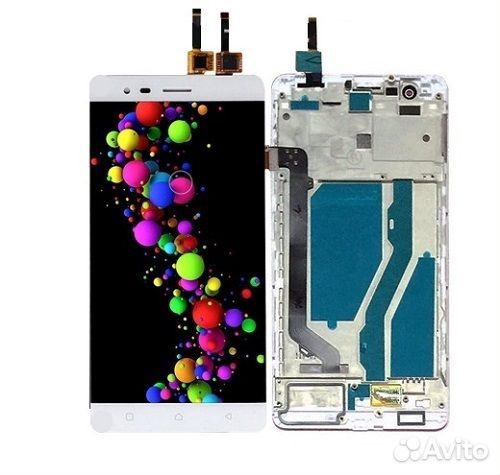 Дисплей для Lenovo K5 note в сборе с тачскрином на