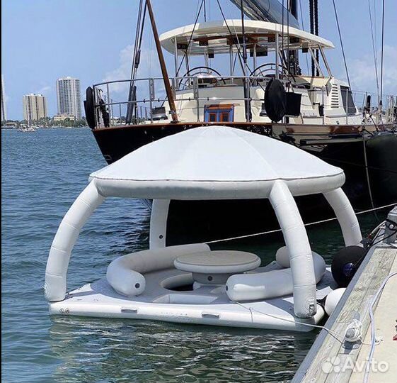 Надувной плот для отдыха