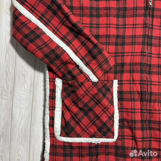 Рубашка куртка теплая с шерпой XXL 56/58